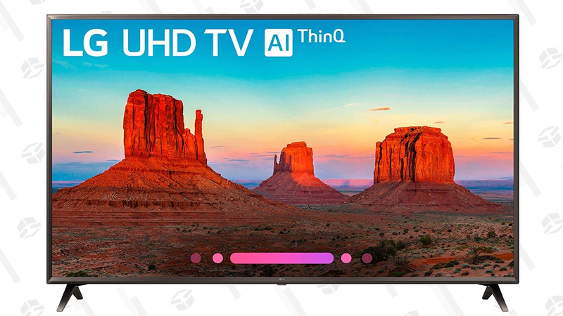 LG 65" 4K HDR TV | $617 | Amazon | Con retraso, también por $650 en WalmartGráfico: Shep McAllister